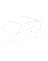 Szyba drzwi stała zielona prawa - 51341934190