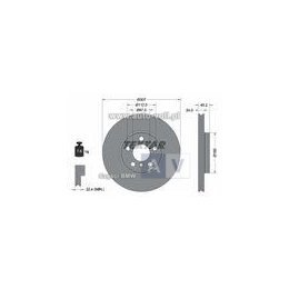 TARCZA HAM. BMW P. 2/X1 1,5-2,0 14-