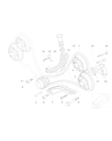 Szyna napinająca BMW X5 E60 E63 E65 4,8i 540i 545i 550i 645i 650i 735i 745i 750i - 11317533483