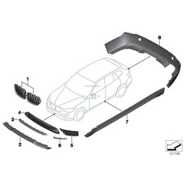 Oryginał BMW - 51117303768