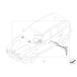 Oryginał BMW - 51210032718