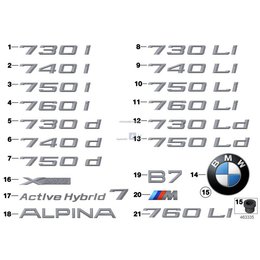 Oryginał BMW - 51147315513