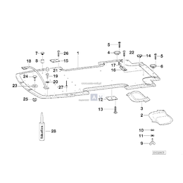 Blachowkręt z łbem wpuszczanym - 86190000763