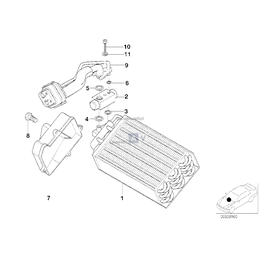 Oryginał BMW - 64118384379