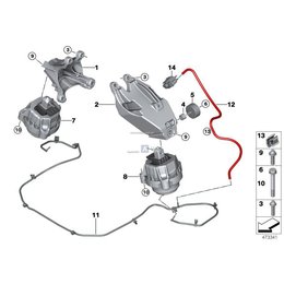 Oryginał BMW - 22116870760