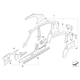 Nasadka podłużnicy, prawa - 41117145342