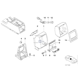 Mocowanie monitora z tyłu - 65508386440