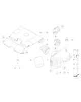 Filtr powietrza - 13717543161