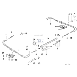 Szyna ślizgowa lewa - 54128120597