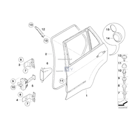 Oryginał BMW - 41527200244