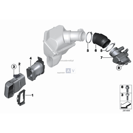 Oryginał BMW - 13717843276
