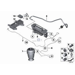 Sterownik zawieszenia pneumatycznego - 37146799676