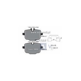 KLOCKI HAM. BMW T. 5/6/7/X3/X5 2,0-4,4 15-