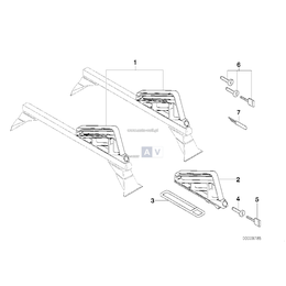 Mocowanie deski snowboardowej - 82729405291