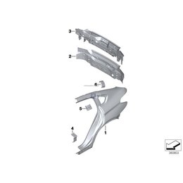 Oryginał BMW - 41117385421