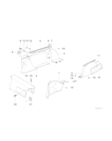 Osłona pasa bezpieczeństwa prawa - 51478149028