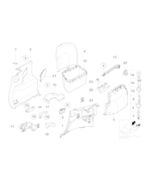 Wnęka w bagażniku z prawej strony - 51478259475