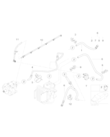 Uchwyt przewodu - 13531704300