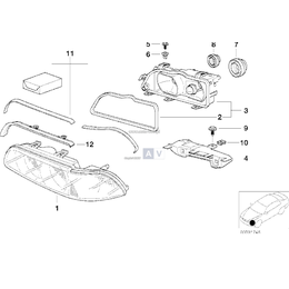 Oryginał BMW - 63122496331