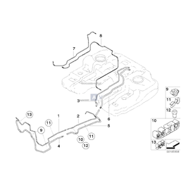 Oryginał BMW - 16127224618