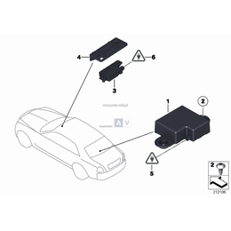 Oryginał BMW - 84109164526