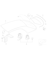 Hardtop z dekor. osłoną, chrom - 54217002780