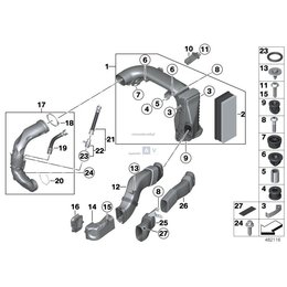 Oryginał BMW - 13718519141