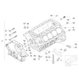 Oryginał BMW - 11110304655