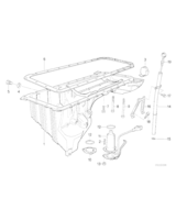 Czujnik poziomu oleju BMW E34 525i M50 24V - 12611748193