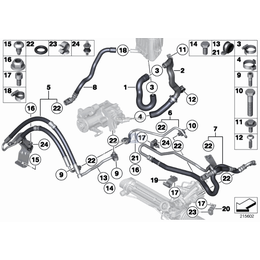 Dla samochodów z Dynamic Drive, Przewód ssący - 32416790779