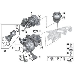 Oryginał BMW - 11658509820