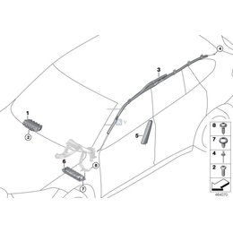 Oryginał BMW - 72129296848