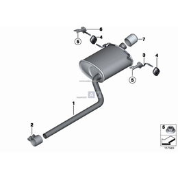 Oryginał BMW - 18302753088