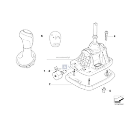 Uchwyt dźwigni zm. biegów SMG - 25162283051