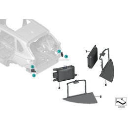 Oryginał BMW - 66326873290