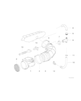 Kratka ochronna wentylatora dodatkowego - 13621730088