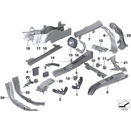 Oryginał BMW - 61139230468