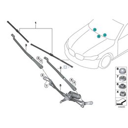 Oryginał BMW - 61617357307
