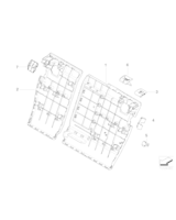 Osłona otworu wyl. pasa - 52203418943