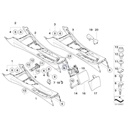 Oryginał BMW - 51166953506