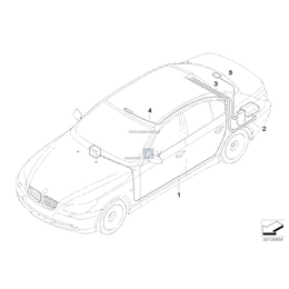 Przewód anteny GPS - 61126941297