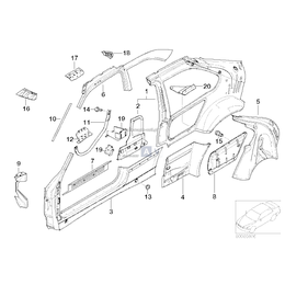 Oryginał BMW - 41312489781