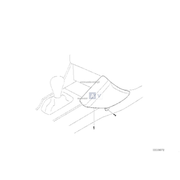 Powierzchnia lica Original BMW, Konsola telefonu - 84139404990