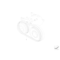 Pasek micro kompresora klimatyzacji BMW E46 E83 X3 318d 320d 318td 320td 2,0d M47N - 64557795144