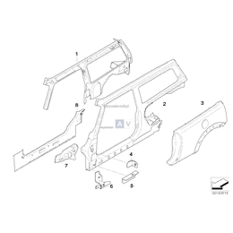 Oryginał BMW - 41217132511