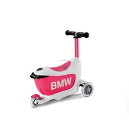 Kids Scooter deskorolka BMW biało różowy - 80932450902