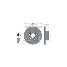 TARCZA HAM. BMW P. E34 88-