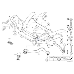 Reinforcement plate - 31112282970