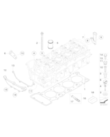 Pasuje tylko do cylindra 5-8, Element łączący - 11127838165