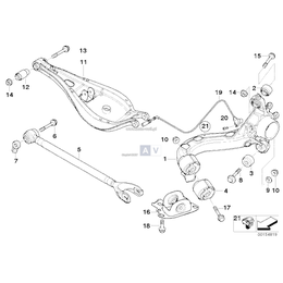 Wahacz poprzeczny górny lewy - 33326781625
